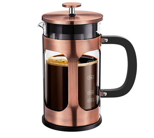 French Press Glass Classic Stainless Steel